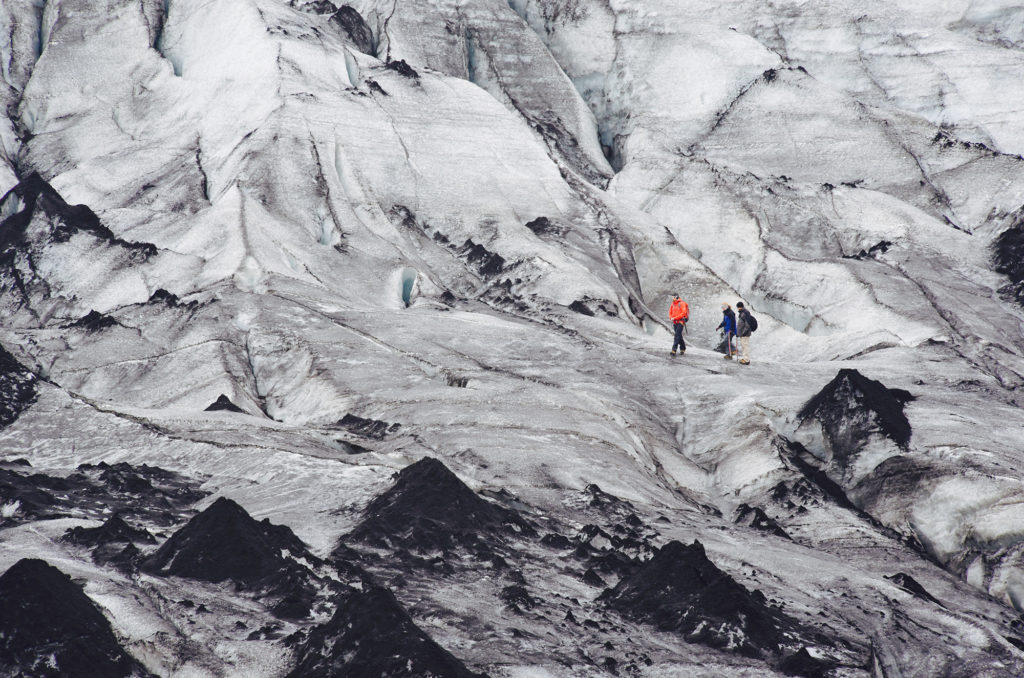 Glacier trekking