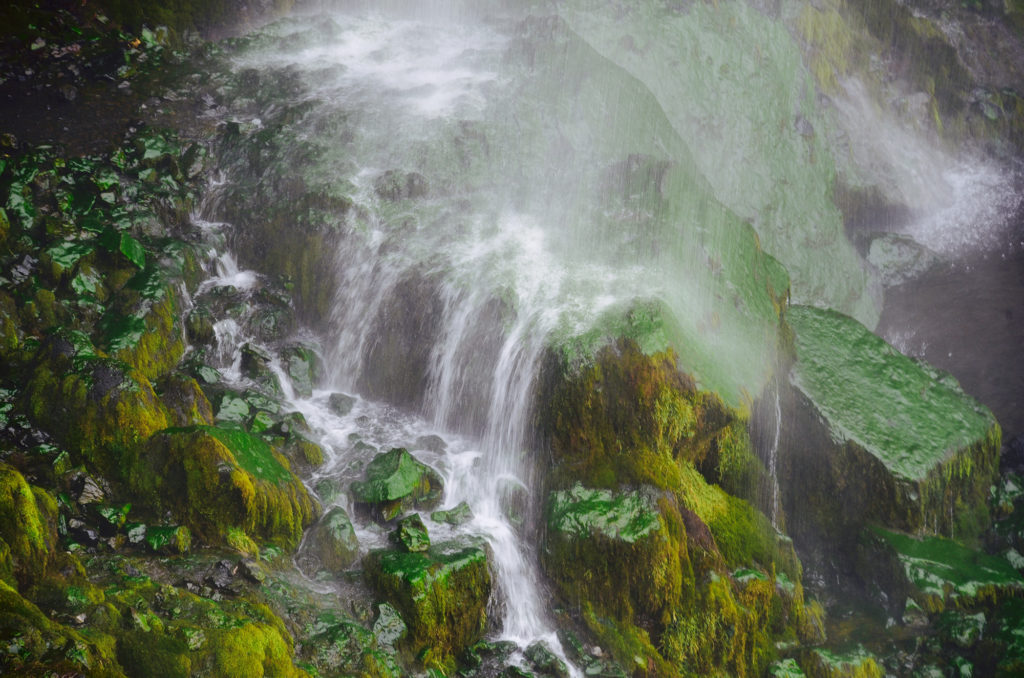 part of a waterfall