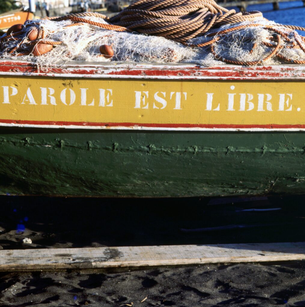French fishermen endorsing free speech