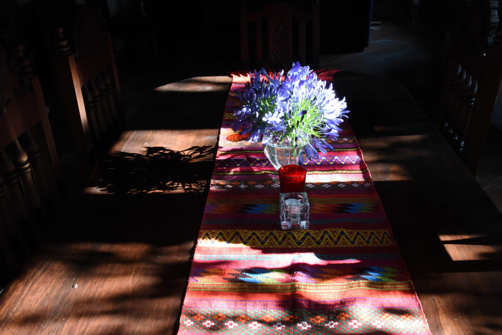 a table setting