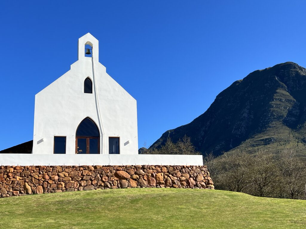 a beautiful winetasting venue