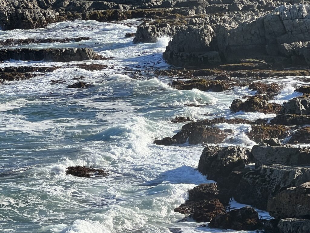 a typical ocean view in the Cape Town area