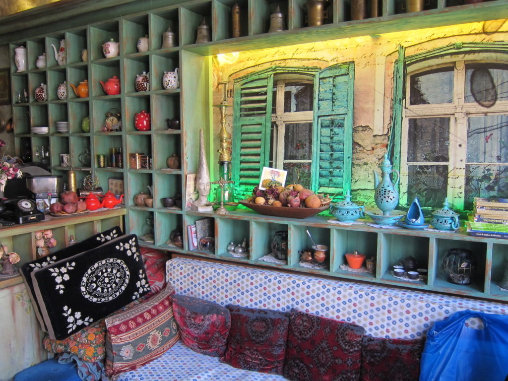 inside craft shop