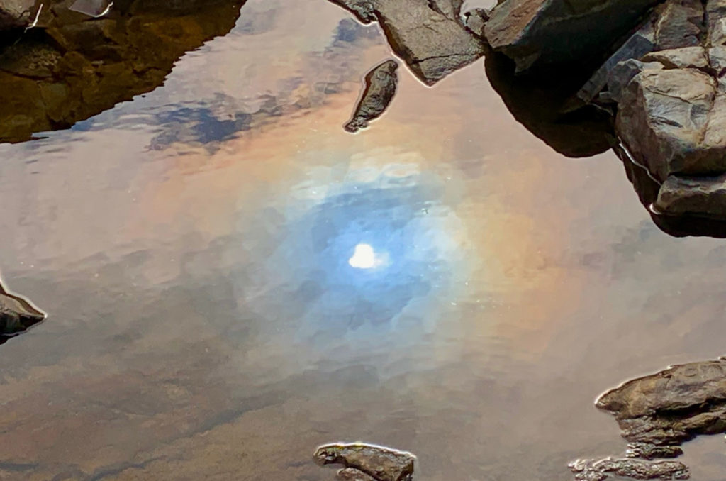 Another View of Sun Reflection