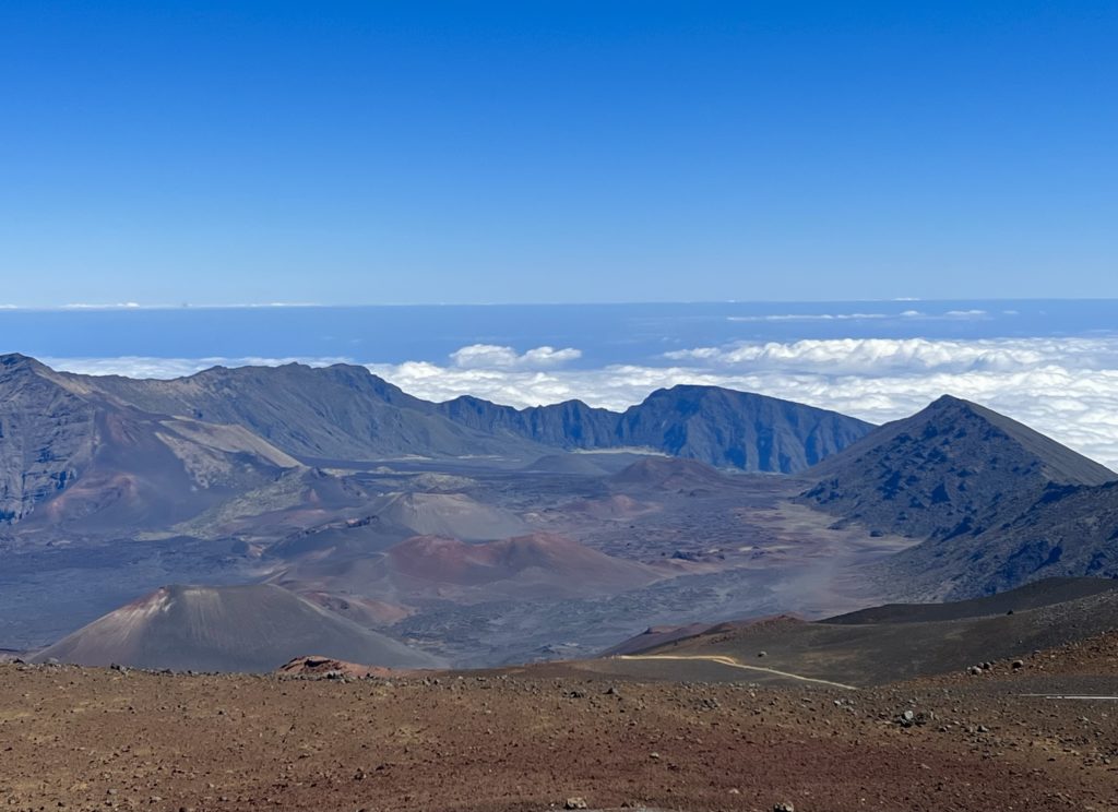 The Haleakala Volcano - 10,000 Feet High
