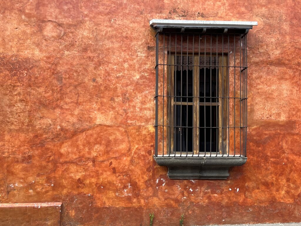 Wall in Antigua, Guatemala